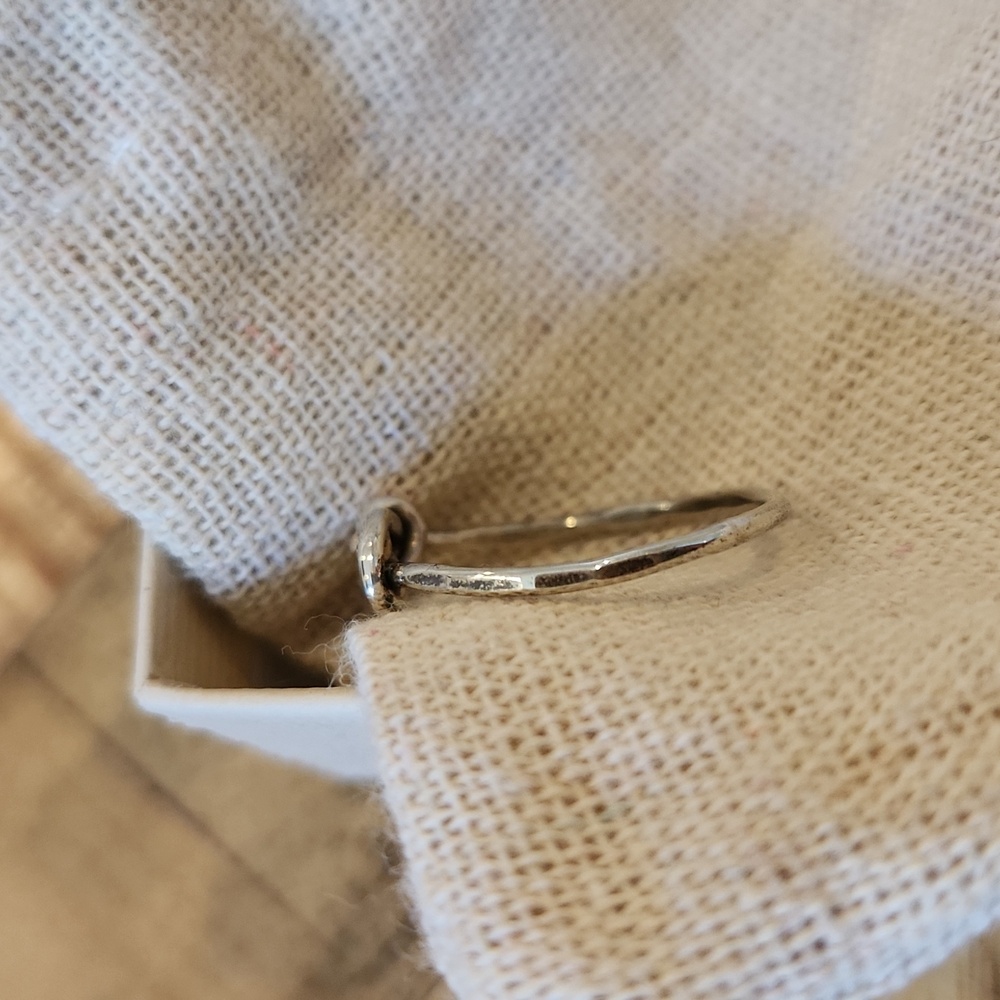 Silver Gold ring - Picture 5 of 5